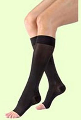 Picture of Compression Stocking JOBST® UltraSheer Knee High X-Large Natural Open Toe119747