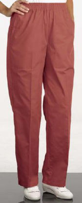 Picture of Scrub Pants 2X-Large Burgundy Female7401-2XL