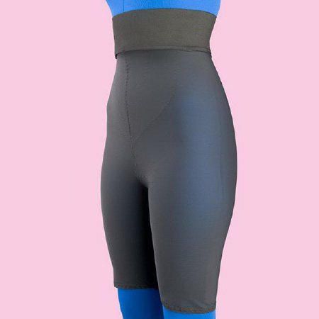 Picture of Compression Girdle Above the Knee / High Waist Black MediumF020804