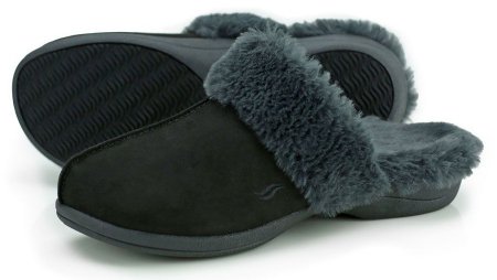 Picture of Orthotic Slipper Powerstep® Luxe Black Closed Toe8850-1010