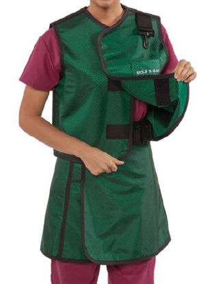 Picture of X-Ray Apron / Vest Purple Wraparound Style66078TC-TB-12