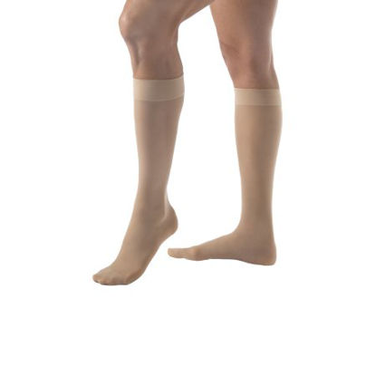 Picture of Compression Stocking JOBST® UltraSheer Knee High X-Large Black Closed Toe121476