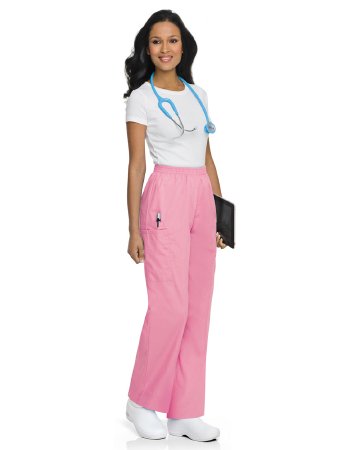 Picture of Scrub Pants Cargo Small Pink Female83221PINKISML