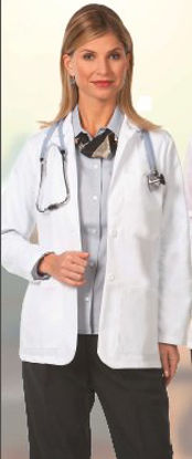 Picture of Lab Jacket White X-Small Hip Length Reusable128 XS