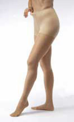 Picture of Compression Pantyhose JOBST® UltraSheer Waist High Small Espresso Closed Toe119696