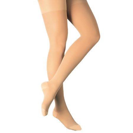 Picture of Compression Stocking Loving Comfort® Thigh High Large Beige Closed Toe1673 BEI LG