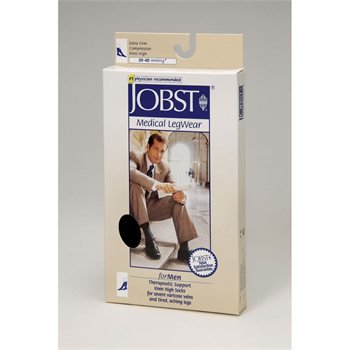 Picture of Compression Stocking JOBST® Knee High Large Black Open Toe115374