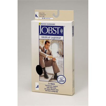 Picture of Compression Stocking JOBST® Knee High Large Black Open Toe115374