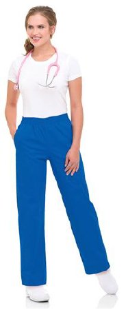 Picture of Scrub Pants Large / Petite Royal Blue Female8327BEP PETITE LRG