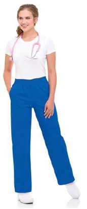 Picture of Scrub Pants Large / Petite Royal Blue Female8327BEP PETITE LRG