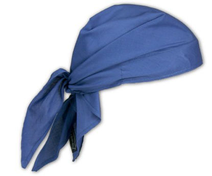 Picture of Evaporative Cooling Triangle Hat Chill-Its® Blue One Size Fits Most12327