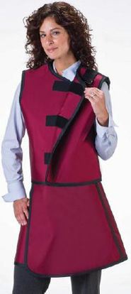 Picture of X-Ray Apron / Vest Purple Wraparound Style Small66077TC-TB-12