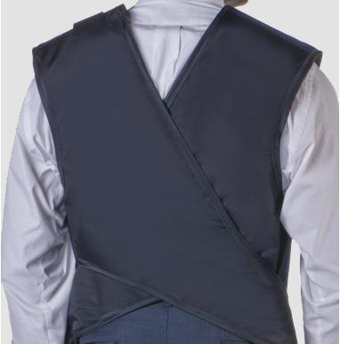 Picture of X-Ray Apron with Thyroid Collar Hunter Green Easy Wrap Style X-Large65026TC-36