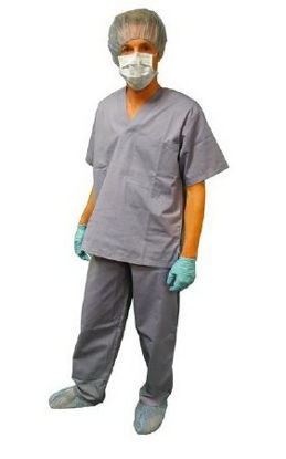 Picture of Scrub Pants Cargo Large Black UnisexMTR-B-311-BLK-L