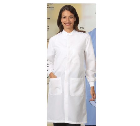 Picture of Lab Coat Ceil Blue Medium Knee Length Reusable6404-M