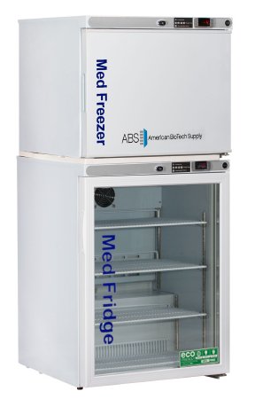 Picture of Refrigerator / Freezer ABS® Pharmaceutical 7 cu.ft. 2 Swing Glass Doors Automatic DefrostPH-ABT-HC-RFC7A