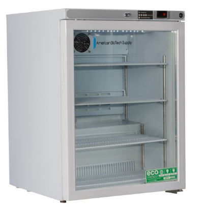 Picture of Undercounter Refrigerator ABS® Laboratory Use 5.2 cu.ft. 1 Glass Door Cycle DefrostABT-HC-UCFS-0504G