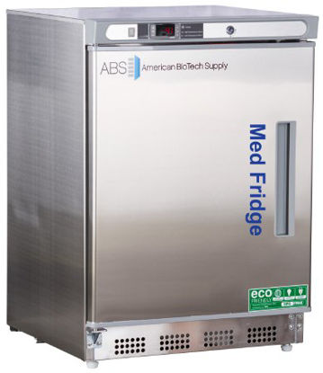 Picture of Undercounter Refrigerator ABS® Pharmaceutical 4.5 cu.ft. 1 Swing Door Automatic DefrostPH-ABT-HC-UCBI-0404SS-LH
