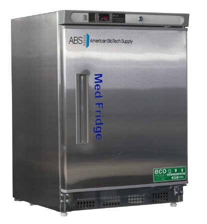 Picture of Undercounter Refrigerator ABS® Pharmaceutical 4.5 cu.ft. 1 Swing Door Automatic DefrostPH-ABT-HC-UCBI-0404SS