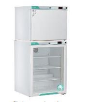 Picture of Refrigerator / Freezer Nor-Lake Scientific® White Diamond Series Laboratory Use 7 cu.ft. 2 Swing Doors Automatic / Cycle DefrostPRF072WWG/0A