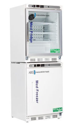 Picture of Refrigerator / Freezer ABS® Pharmaceutical 9 cu.ft. 2 Swing Glass Doors Cycle / Manual DefrostPH-ABT-HC-RFC9G