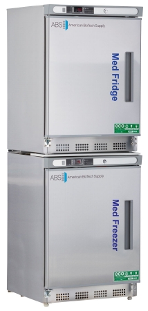 Picture of Refrigerator / Freezer ABS® Pharmaceutical 9 cu.ft. 2 Swing Doors Cycle / Manual DefrostPH-ABT-HC-RFC9SS-LH