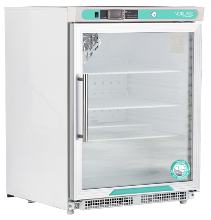 Picture of Refrigerator Nor-Lake Scientific® Laboratory Use 4.5 cu.ft. 1 Glass Door Manual DefrostPR051WWGADA/0