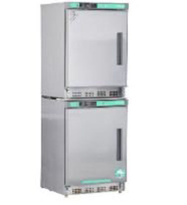 Picture of Refrigerator / Freezer Nor-Lake Scientific® White Diamond Series Laboratory Use 9 cu.ft. 2 Swing Doors Cycle / Manual DefrostPRF092SSSLH/0