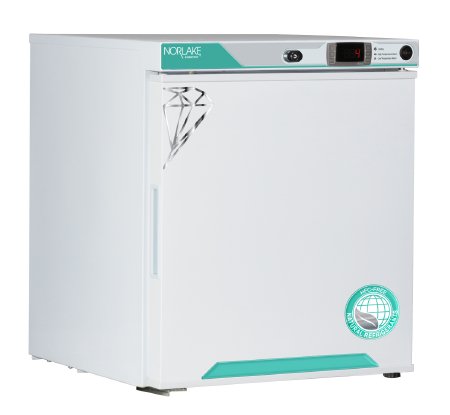 Picture of Refrigerator Nor-Lake Scientific® Laboratory Use 1 cu.ft. 1 Glass Door Manual DefrostPR011WWWLH/0