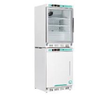 Picture of Refrigerator / Freezer Nor-Lake Scientific® White Diamond Series Laboratory Use 9 cu.ft. 2 Swing Doors Cycle / Manual DefrostPRF092WWGLH/0