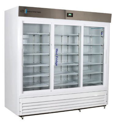 Picture of Refrigerator ABS® Pharmaceutical 72 cu.ft. 3 Glass Doors Automatic DefrostPH-ABT-HC-72G