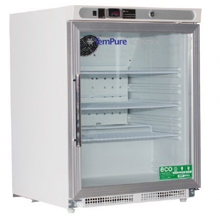 Picture of Undercounter Refrigerator Tempure Scientific™ Pharmaceutical 4.5 cu.ft. 1 Solid Door Automatic DefrostVUCR-4-G-HC-ADA-NDL