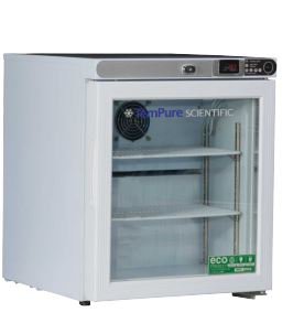 Picture of Undercounter Refrigerator Laboratory Use 1 cu.ft. 1 Glass Door Cycle DefrostCFR-1-G-HC