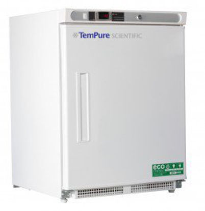 Picture of Freezer Tempure Scientific™ Pharmaceutical 4 cu.ft. 1 Solid Door Manual DefrostVUCF-4-S-HC-ADA KIT W/FT2L