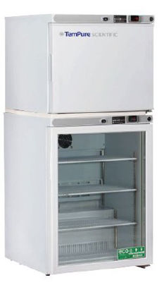 Picture of Refrigerator / Freezer Tempure Scientific™ Pharmaceutical 7 cu.ft. 2 Swing Doors Automatic DefrostVRF-7-G&S-HC-NDL