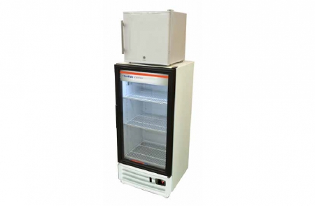 Picture of Refrigerator / Freezer Tempure Scientific™ Pharmaceutical 14 cu.ft. 1 Glass DoorVRF-14-TP15-KIT W/FT2L'S