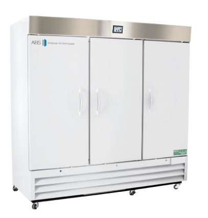 Picture of Upright Refrigerator ABS® Laboratory Use 72 cu.ft. 3 Solid Doors Cycle DefrostABT-HC-72S-TS
