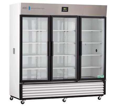Picture of Upright Refrigerator ABS® Chromatography 72 cu.ft. 3 Glass Doors Cycle DefrostABT-HC-72C
