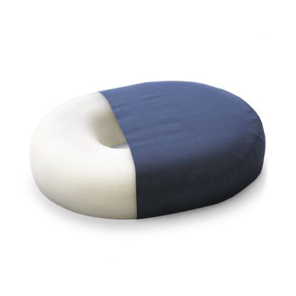 Picture of Donut Seat Cushion Mabis Healthcare 13 W X 16 D X 3 H Inch Foam513-8016-2400