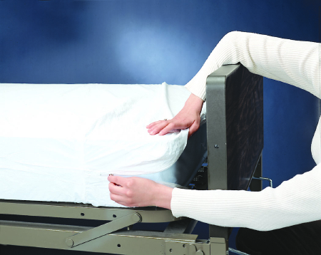 Picture of Mattress Cover Graham-Field 36 X 80 X 6 Inch PVC Plastic For Mattresses and Mattress Overlays3864-1