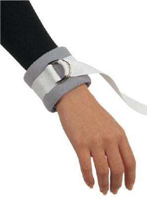 Picture of Wrist / Ankle Restraint Procare™ One Size Fits Most Hook and Loop / D-Ring Closure 1-Strap79-90110
