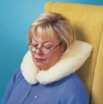 Picture of Neck Support Pillow 13 Inch Depth Polyester Fiber Hook and Loop Strap FasteningNC6400