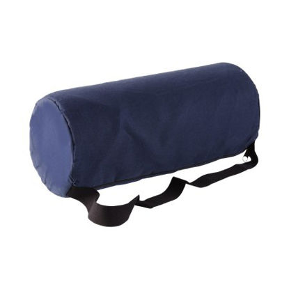 Picture of Lumbar Positioning Roll DMI® 10-3/4 D X 4-3/4 OD Inch Foam Hook and Loop Strap Fastening555-7912-2400