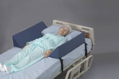 Picture of Roll-Control Bed Bolster Posey® Soft Rails 8 W X 33 D X 8 H Inch Foam Strap Fastening with Buckle5716