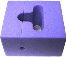 Picture of Slotted Head Positioner 9-1/2 W X 9-1/2 D X 2-1/2 H Inch Foam Freestanding40438