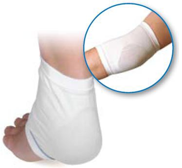 Picture of Heel / Elbow Protection Sleeve Silipos® Small / Medium White15225