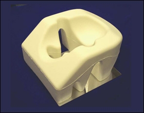 Picture of Head Positioner Disposa-View™ 12 W X 9-1/2 D X 5-4/5 H Inch Foam Freestanding8000HDP