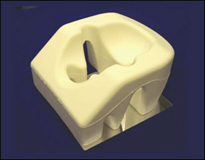 Picture of Head Positioner Disposa-View™ 12 W X 9-1/2 D X 5-4/5 H Inch Foam Freestanding8000HDP