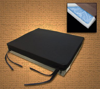 Picture of Seat Cushion Gel-U-Seat™ Lite 20 W X 18 D X 3 H Inch Foam / Gel8046-4