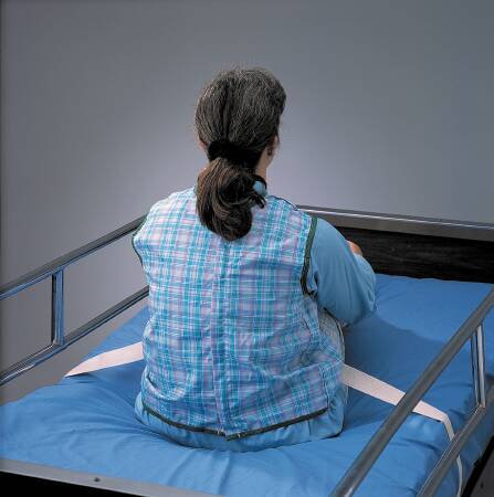 Picture of Vest Restraint Small Zipper Back Closure 2-Strap3050S